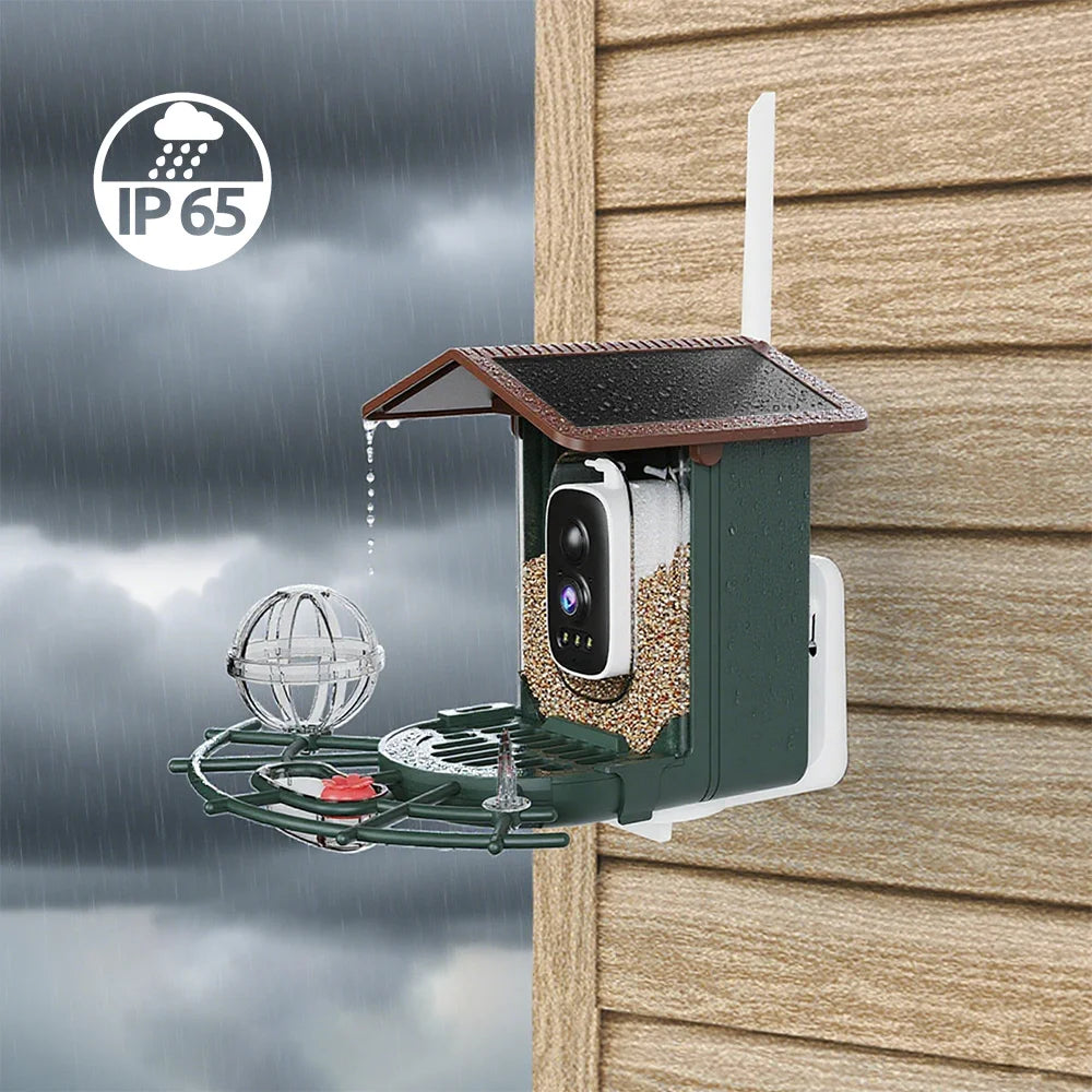 Observez les oiseaux de votre jardin en haute définition avec le nichoir connecté Nest-oo. Vision nocturne, WiFi, détection PIR et audio bidirectionnel pour une observation naturelle.