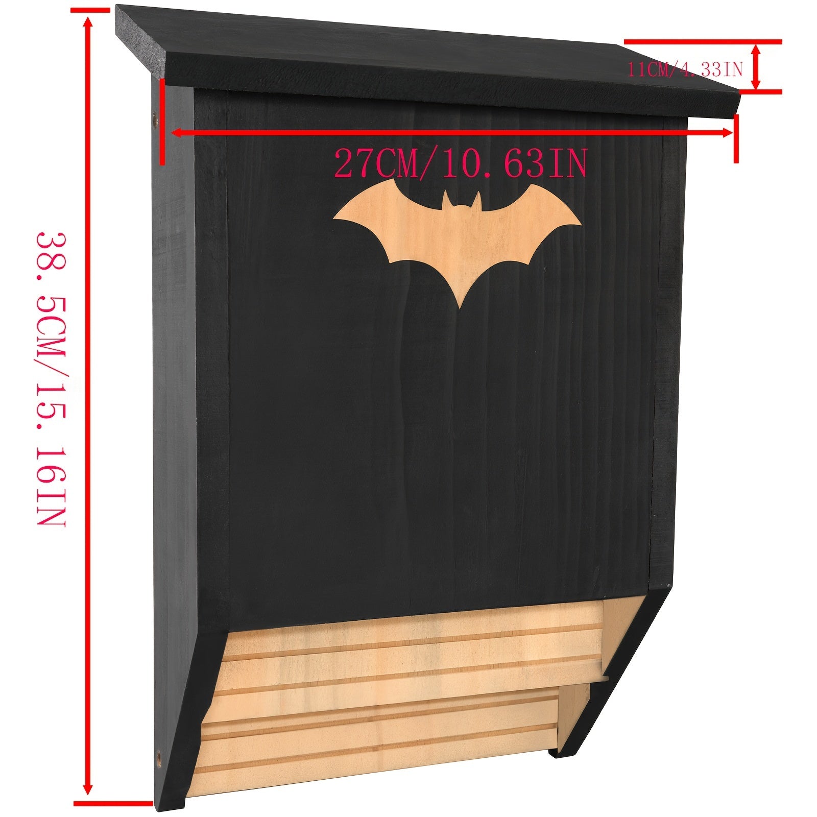 Chauves-souris s’abritant dans un refuge en bois Nest-oo – protection naturelle du jardin2