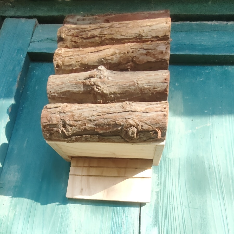 Nichoir en bois naturel chauve souris 5