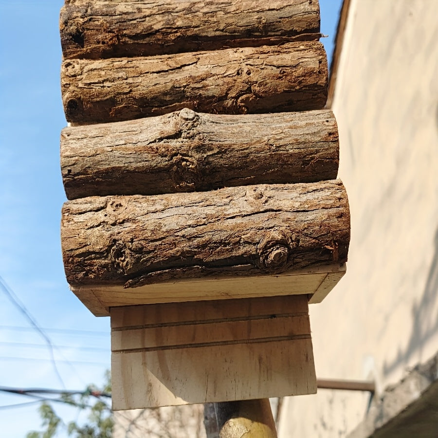 Nichoir en bois naturel chauve souris 3